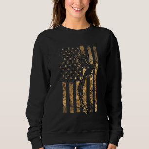 Pheasant Bird Hunter American Flagga Camouflage Ph T Shirt