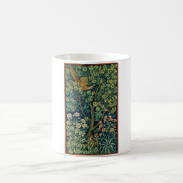 Pheasant Bird i Träd (av William Morris) Kaffemugg