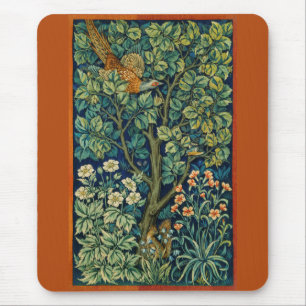 Pheasant Bird i Träd (av William Morris) Musmatta