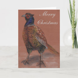 Pheasant British Wildlife-julkort Helgkort