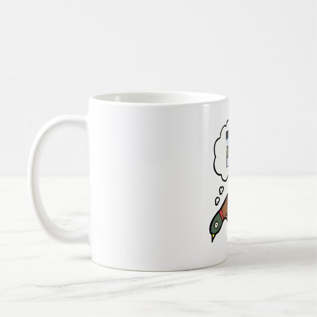 Pheasant dreams of coffee kaffemugg (Vänster)