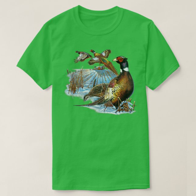 Pheasant Farm T Shirt (Design framsida)