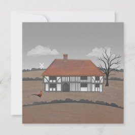 Pheasant Farmhouse Card
