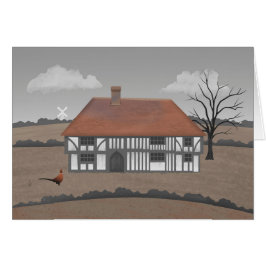 Pheasant Farmhouse Card OBS Kort