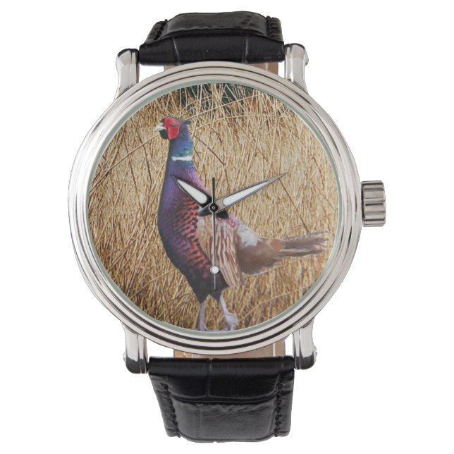 Pheasant-gåvor från ring Nacke, pheasant Hunter Armbandsur (Framsida)