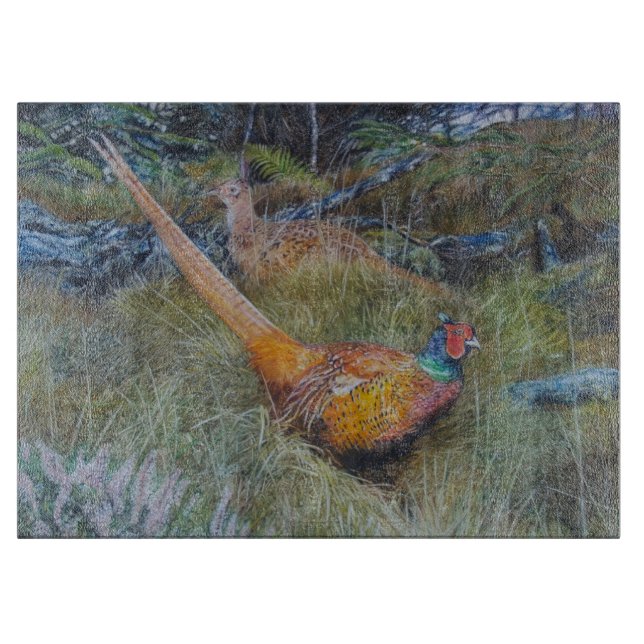 pheasant i skogsmarkkonst (Framsidan)