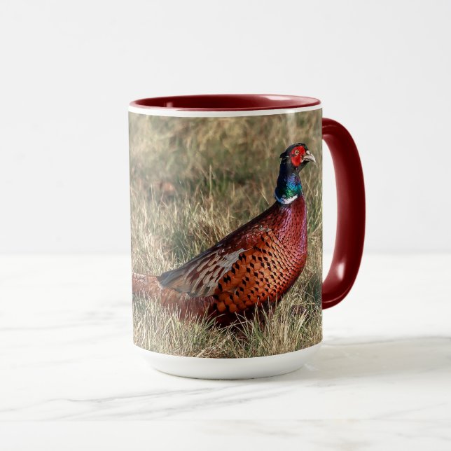 Pheasant Photo Mugg (Framsida höger)