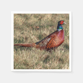 Pheasant Photo Pappersservett