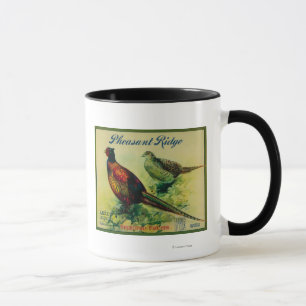 Pheasant Ridge Apple Låda-etikett Mugg