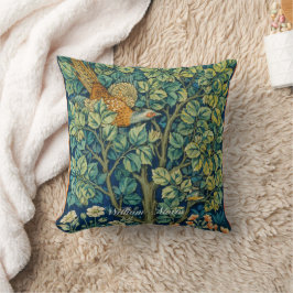 Pheasant Tapestry - William Morris Kudde