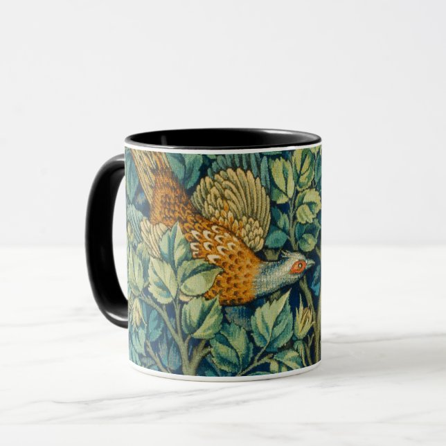 Pheasant Tapestry - William Morris Mugg (Framsida vänster)