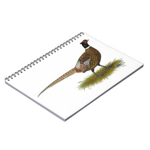 Pheasant Tupp Anteckningsbok Med Spiral