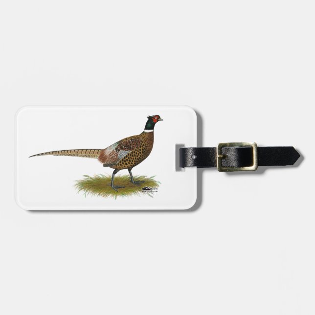 Pheasant Tupp Bagagebricka (Horisontell Framsida)
