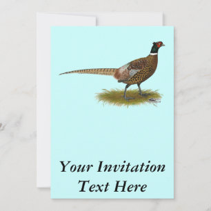 Pheasant Tupp Inbjudningar