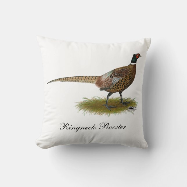 Pheasant Tupp Kudde (Framsida)