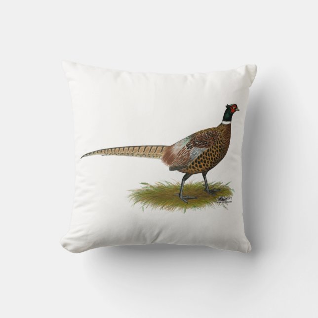 Pheasant Tupp Kudde (Framsida)