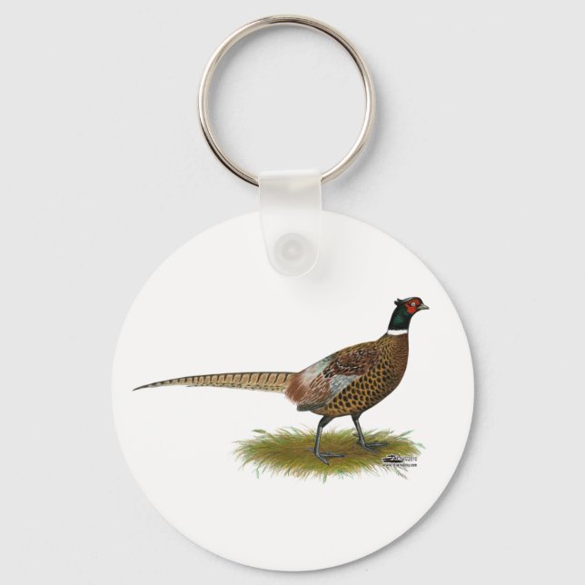 Pheasant Tupp Nyckelring (Framsida)