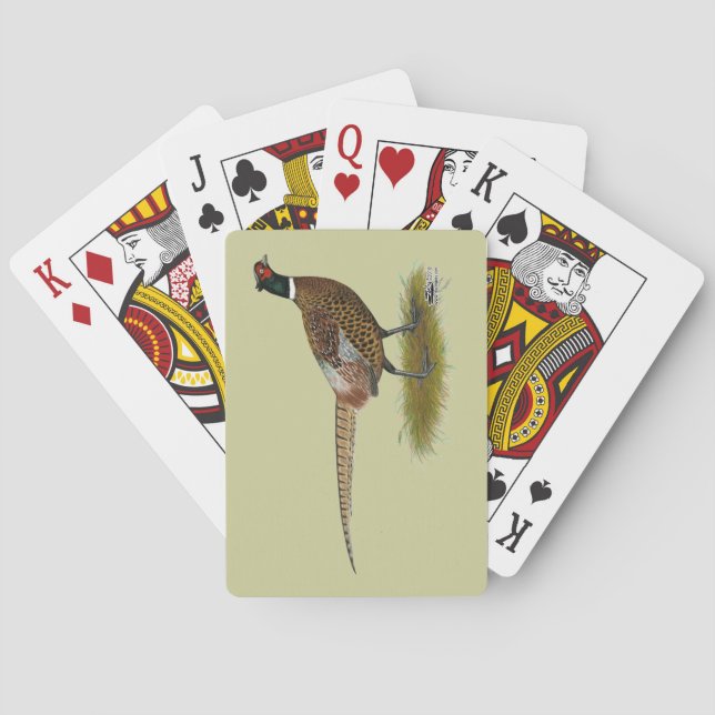 Pheasant Tupp Spel Kort (Baksidan)
