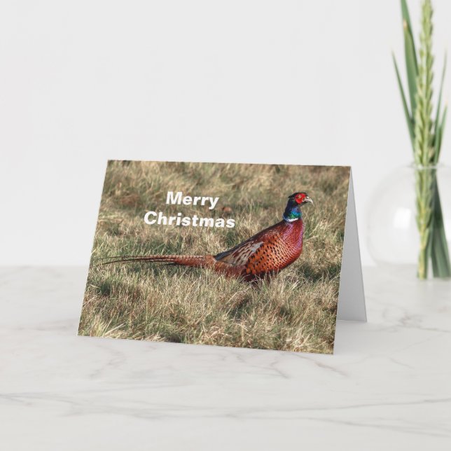 Pheasantjul Helgkort (Framsida)
