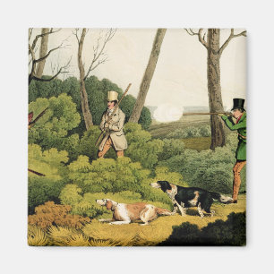 "Pheasantskytte", pub. vid Thomas McLean, 1820 ( Magnet