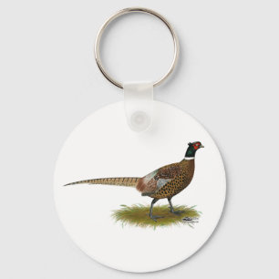 Pheasanttupp Nyckelring