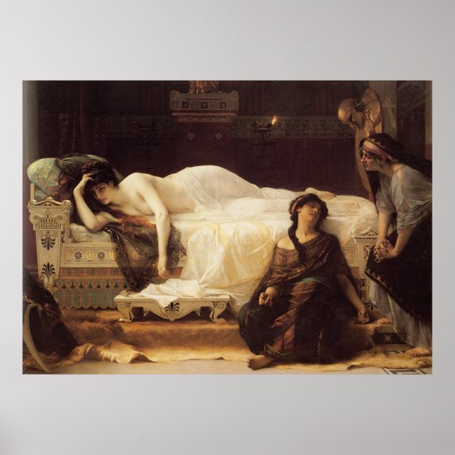 Phèdre (Phaedra) 1880 Framed Print Poster (Framsidan)