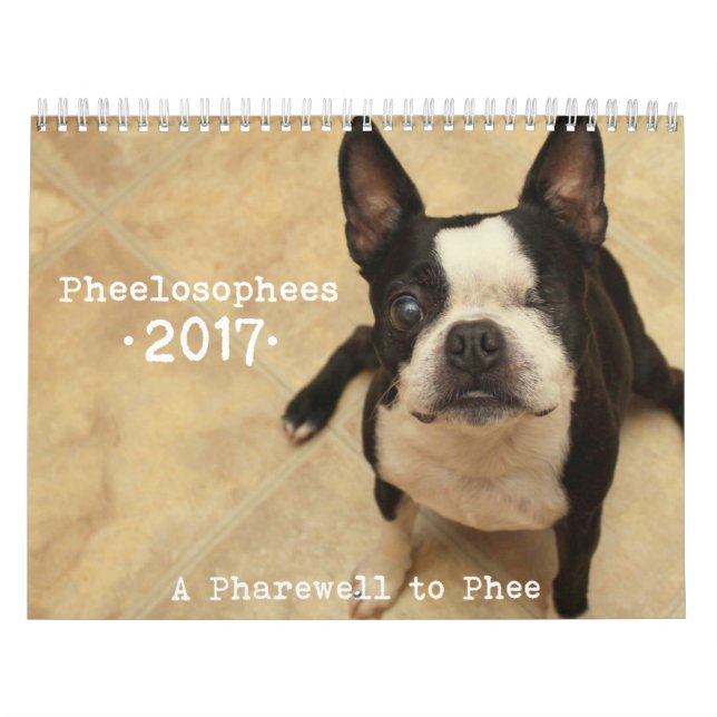 Pheelosophees kalender 2017 (Omslag)