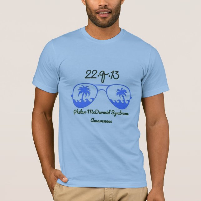 Phelan-McDermid syndrommedvetenhet Tee Shirt (Framsida)