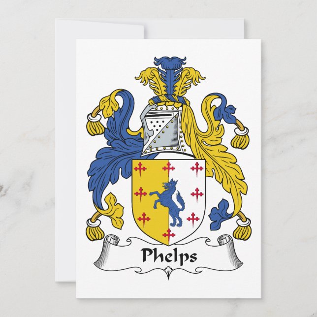 Phelps Family Crest (Framsida)