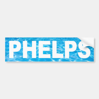 Phelps klistermärke