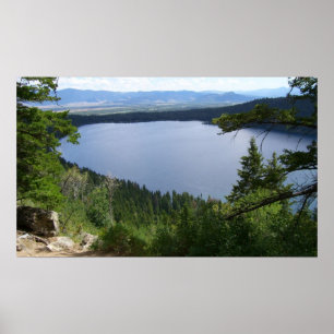 Phelps Lake I vid Grand Teton National Park Poster
