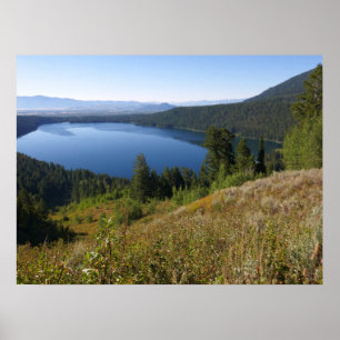 Phelps Lake III vid Grand Teton National Park Poster