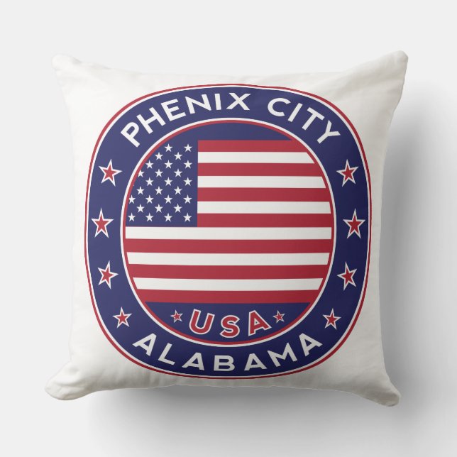 Phenix, Alabama Kudde (Framsida)