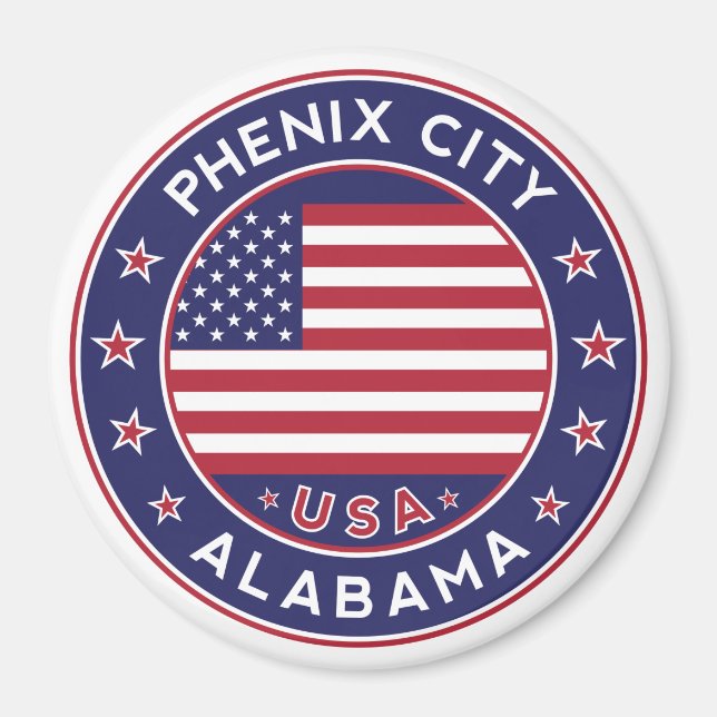 Phenix, Alabama Magnet (Framsidan)