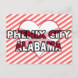 Phenix City, Alabama Vykort