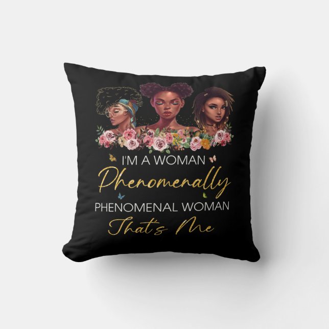 Phenomenal Woman Dekorativ kudde (Framsida)