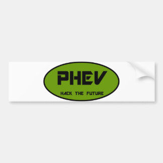 PHEV-hacka framtiden Bildekal