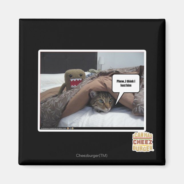 Phew I tänka I borttappad honom Magnet (Framsidan)