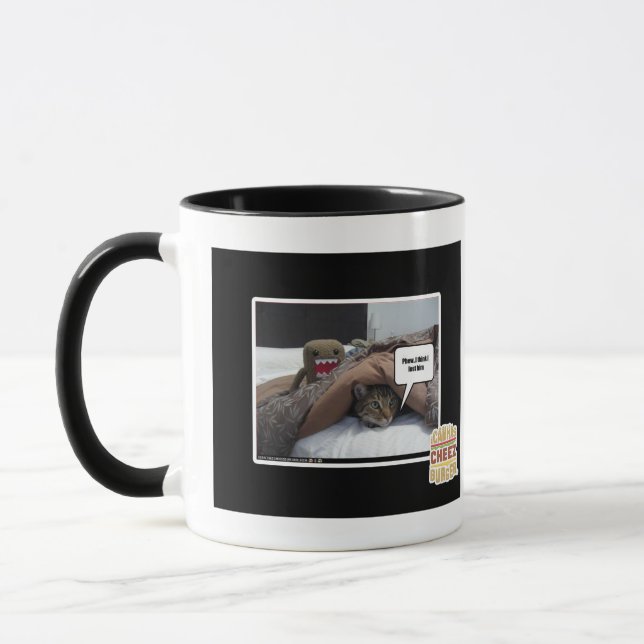 Phew tänker jag att jag förlorade honom mugg (Vänster)