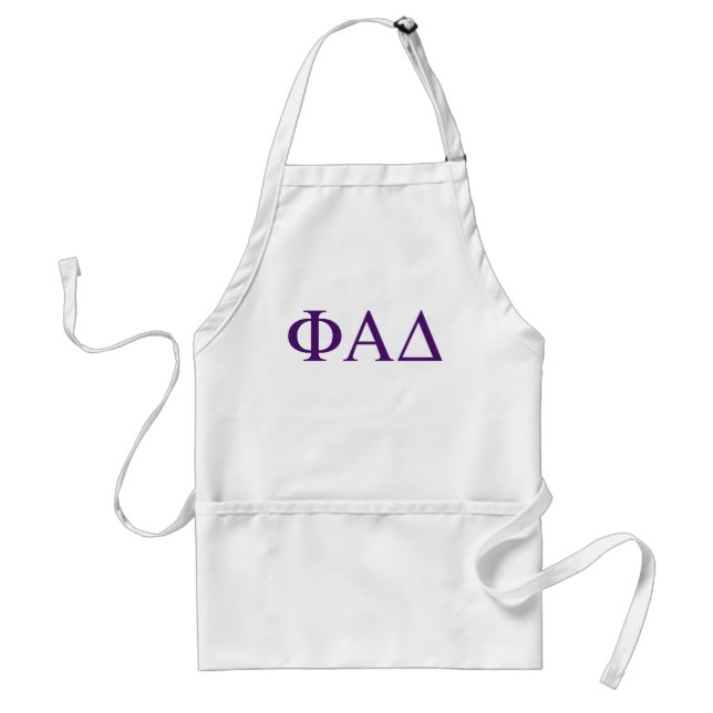 Phi Alpha Delta grekiska bokstäver Förkläde (Framsidan)