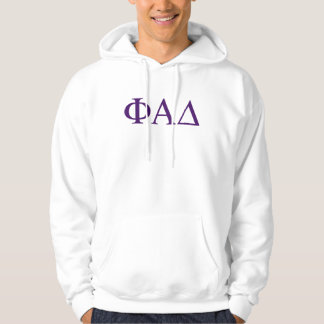 Phi Alpha Delta grekiska bokstäver Hoodie