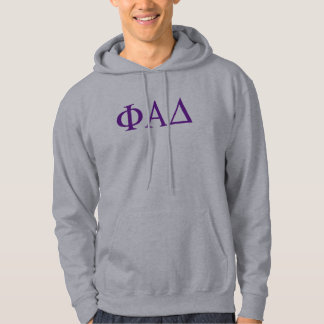 Phi Alpha Delta grekiska bokstäver Hoodie