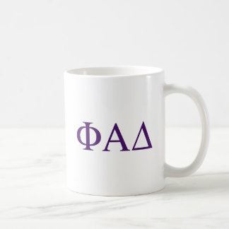 Phi Alpha Delta grekiska bokstäver Kaffemugg