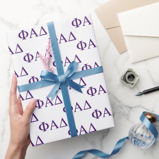 Phi Alpha Delta grekiska bokstäver Presentpapper (Gifting)
