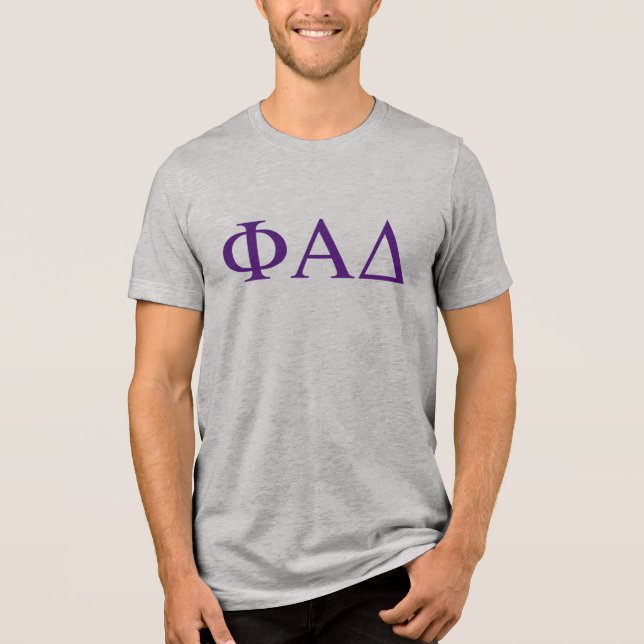 Phi Alpha Delta grekiska bokstäver T Shirt (Framsida)