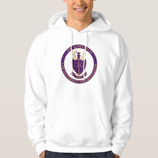 Phi Alpha Delta-logotyp Hoodie (Framsida)