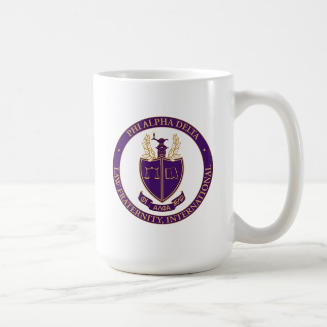 Phi Alpha Delta-logotyp Kaffemugg (Höger)