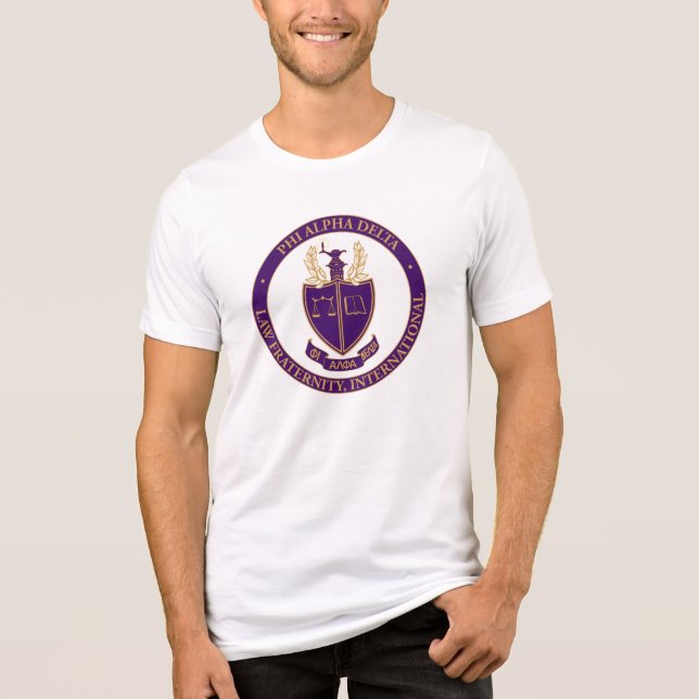 Phi Alpha Delta-logotyp T Shirt (Framsida)