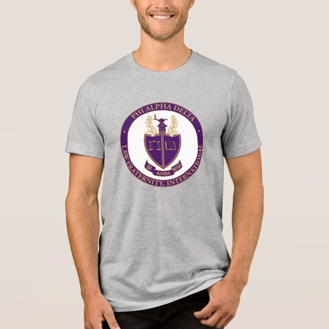 Phi Alpha Delta-logotyp T Shirt (Framsida)