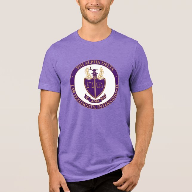 Phi Alpha Delta-logotyp T Shirt (Framsida)